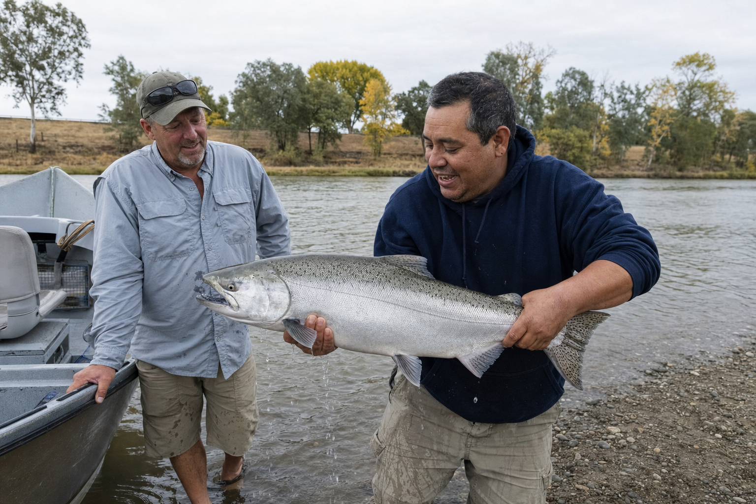 Salmon season starts in four weeks!