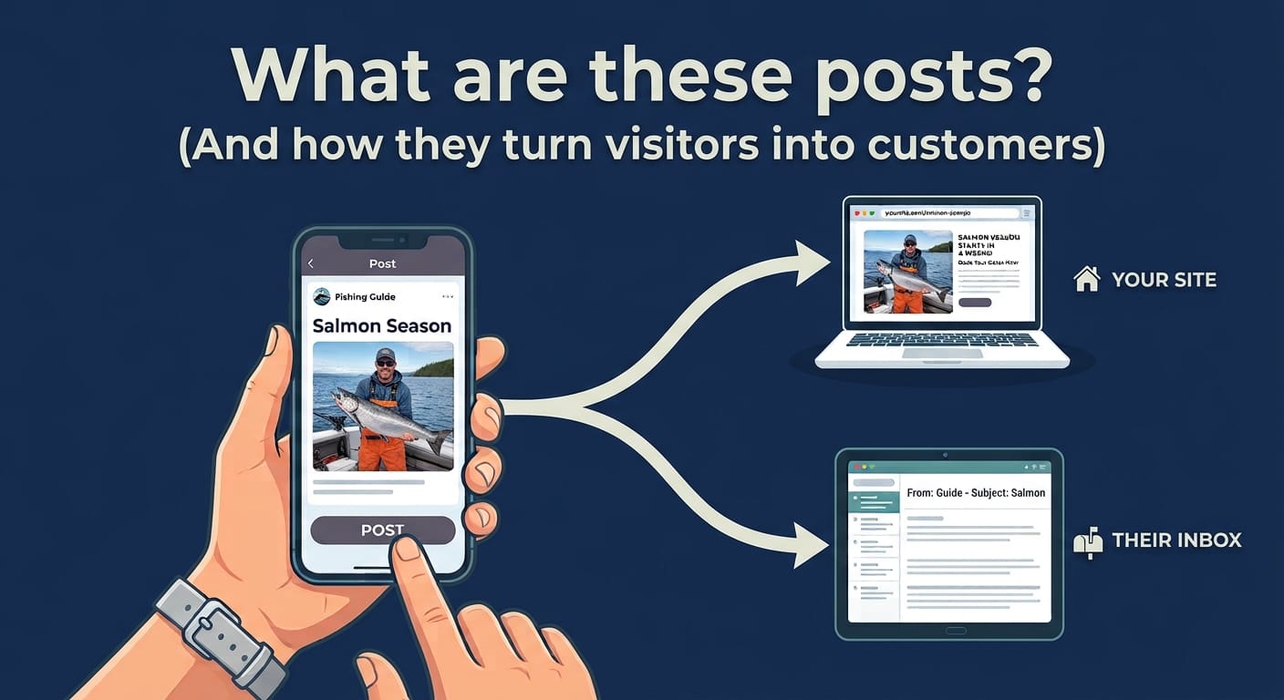 What are these posts? (And how they turn visitors into customers)